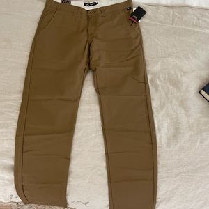 Brand new Vans authentic Chino brown pants